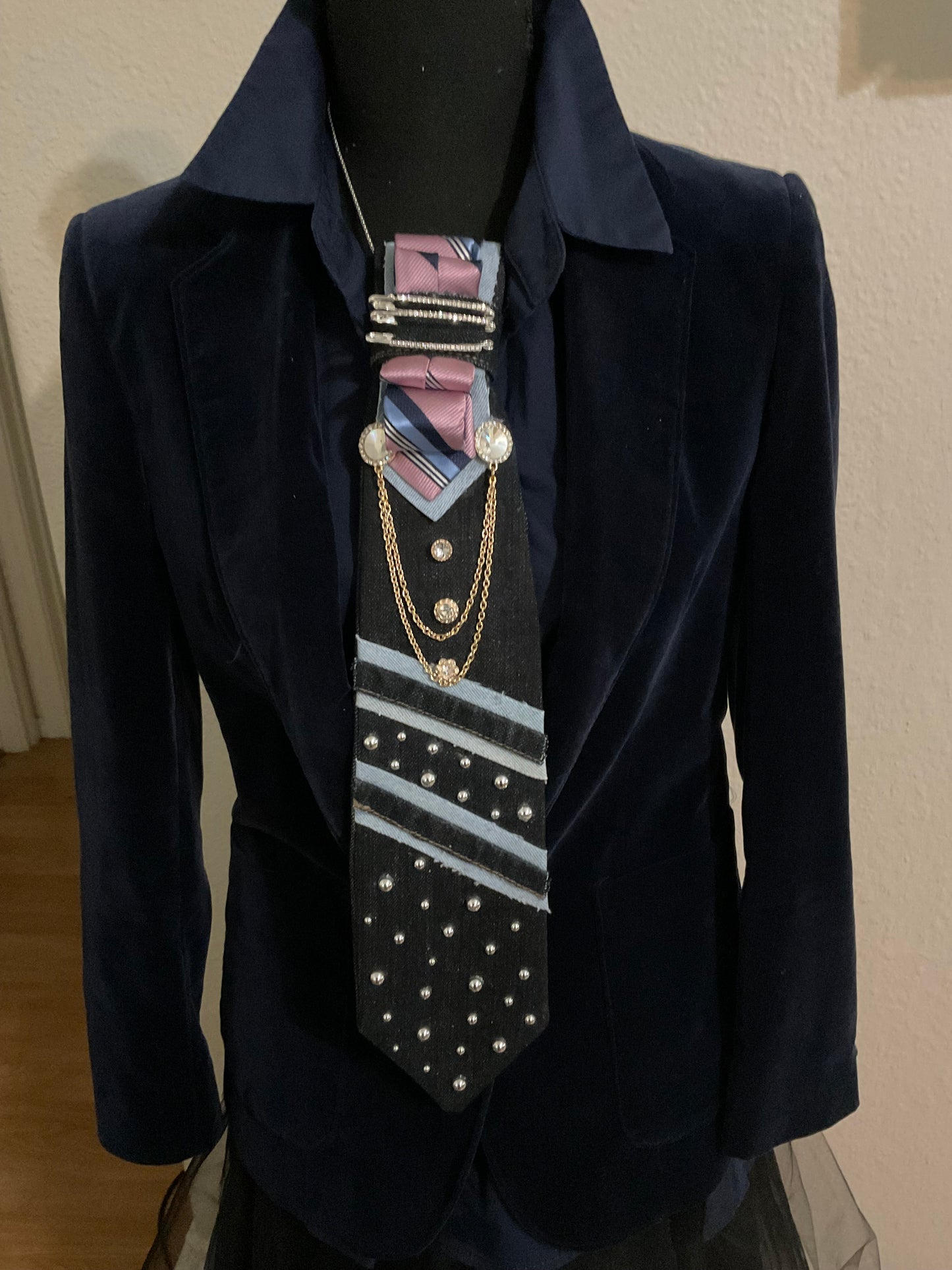 Custom Denim Tie