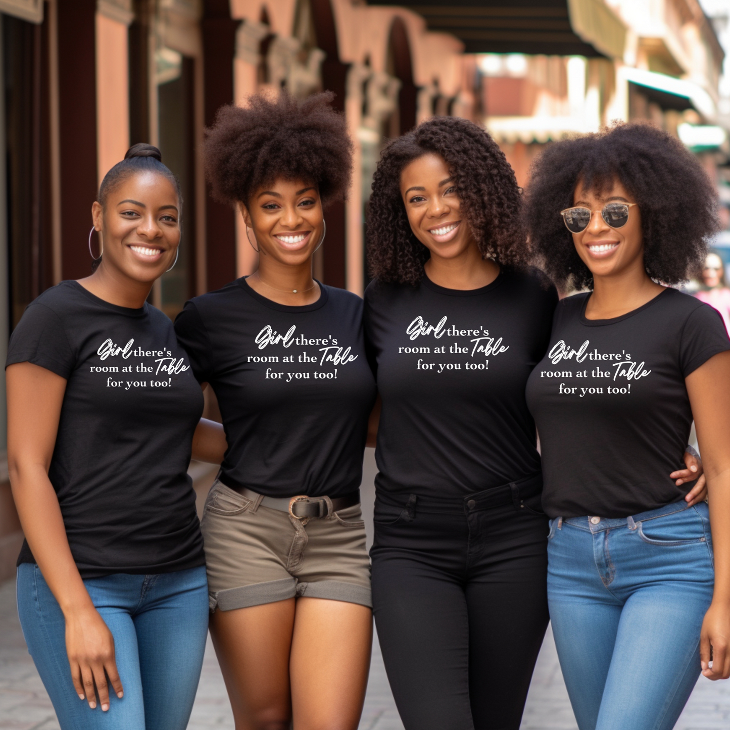Girl, There's Room At The Table T-Shirt