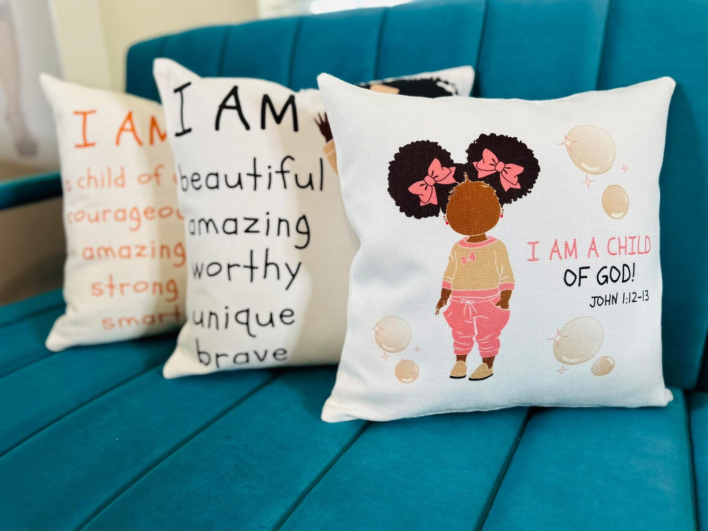 Kidz Affirmation Pillows