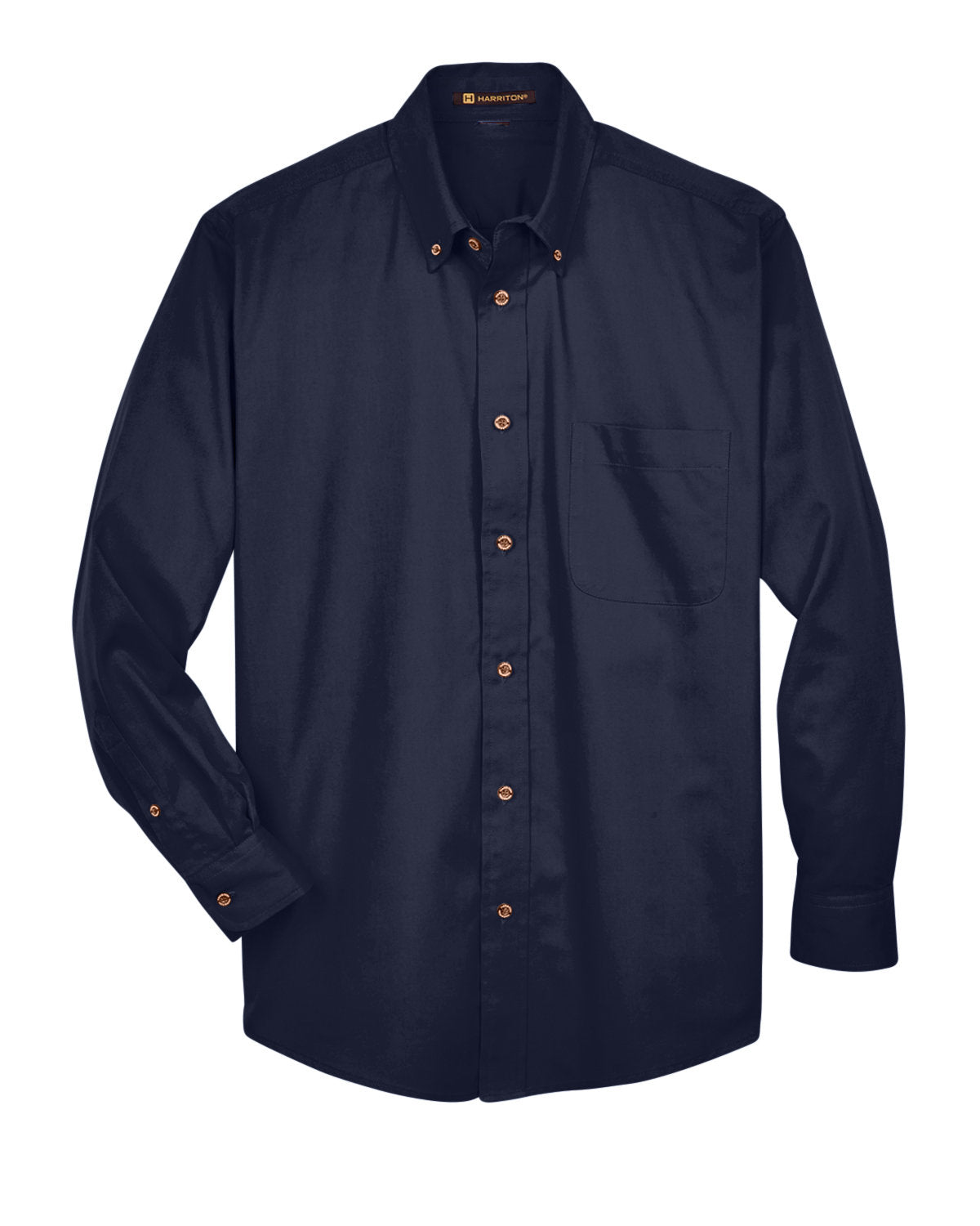 Men Long Sleeve Oxford Shirt