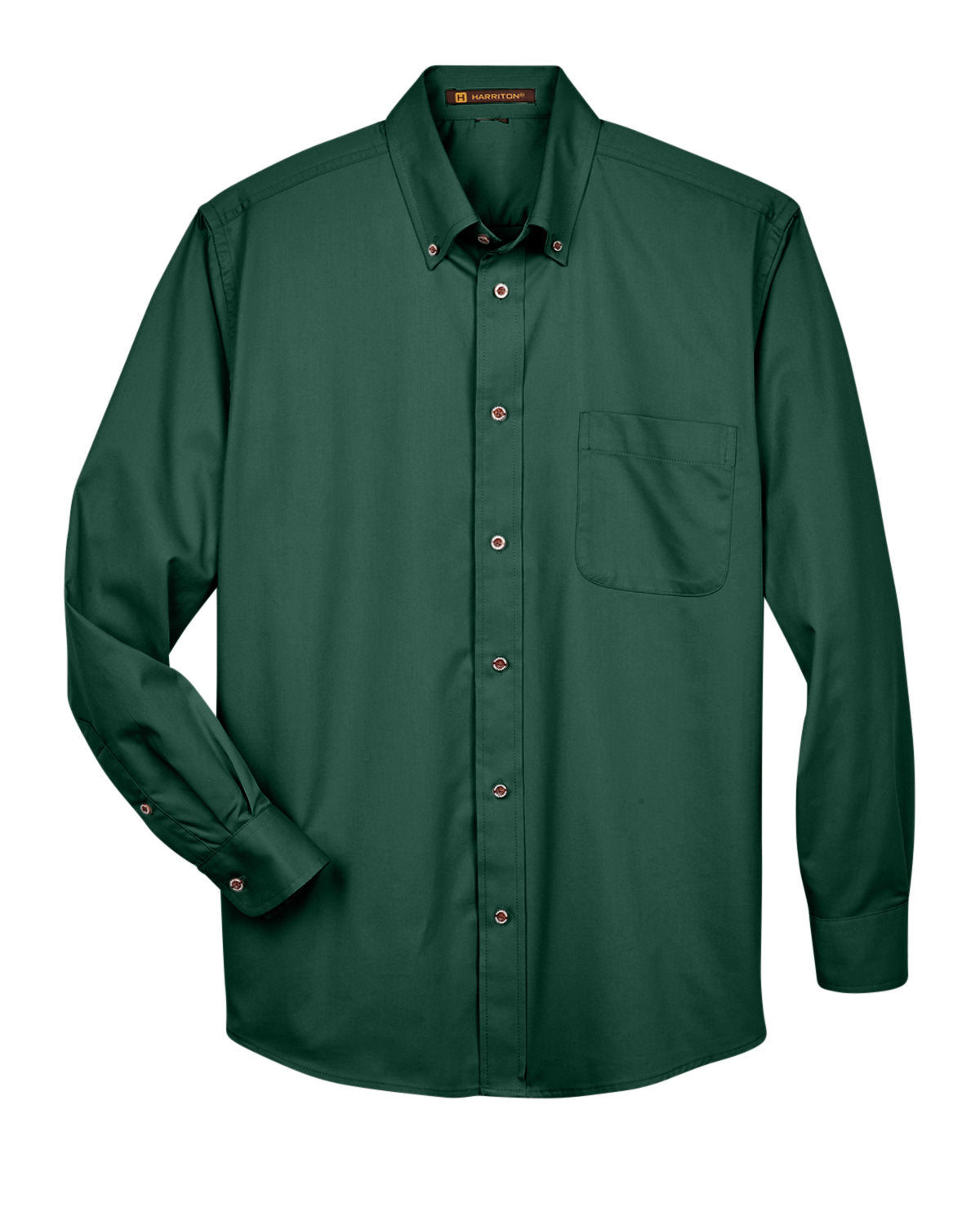 Men Long Sleeve Oxford Shirt