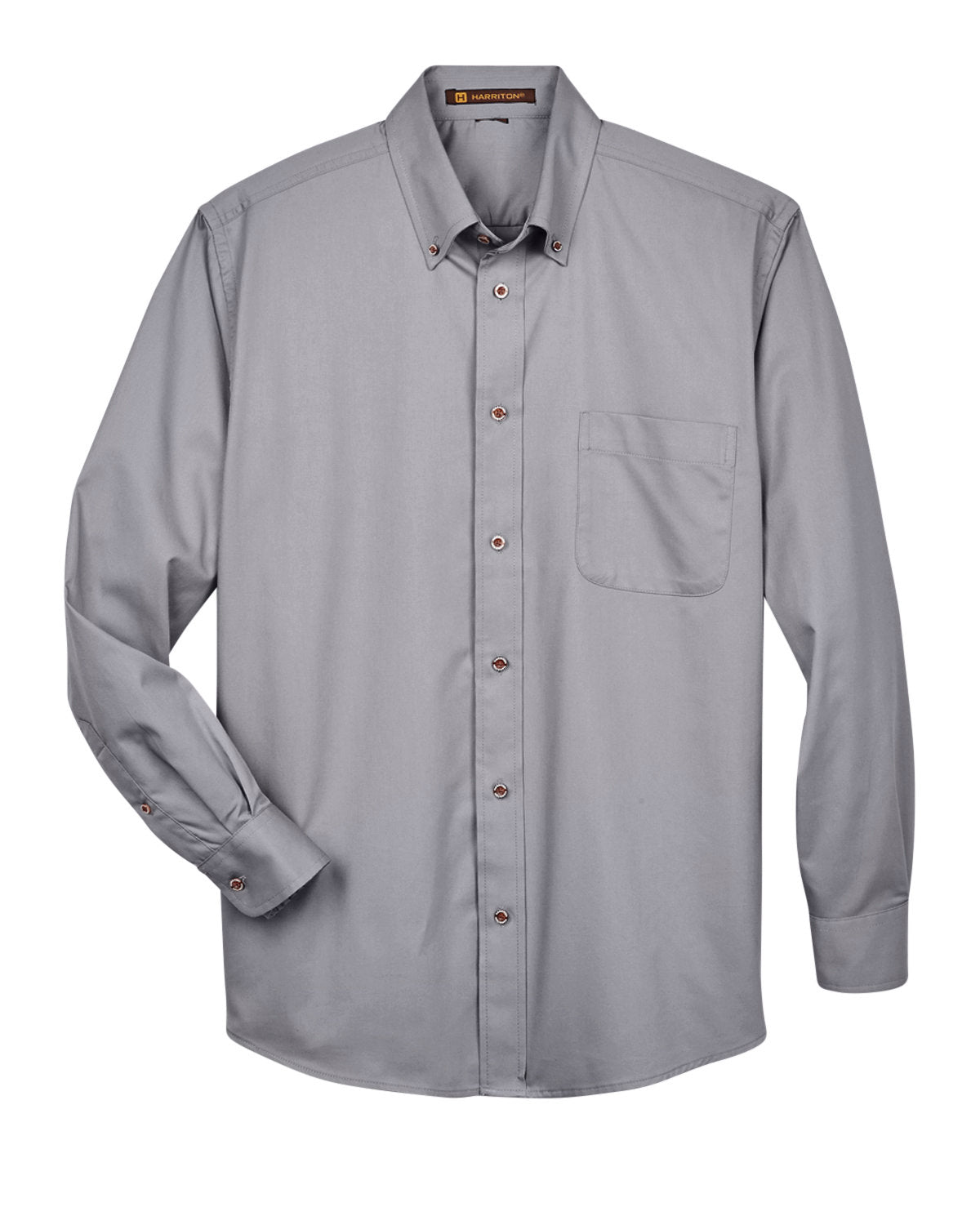 Men Long Sleeve Oxford Shirt
