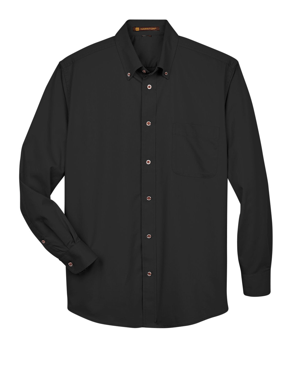 Men Long Sleeve Oxford Shirt