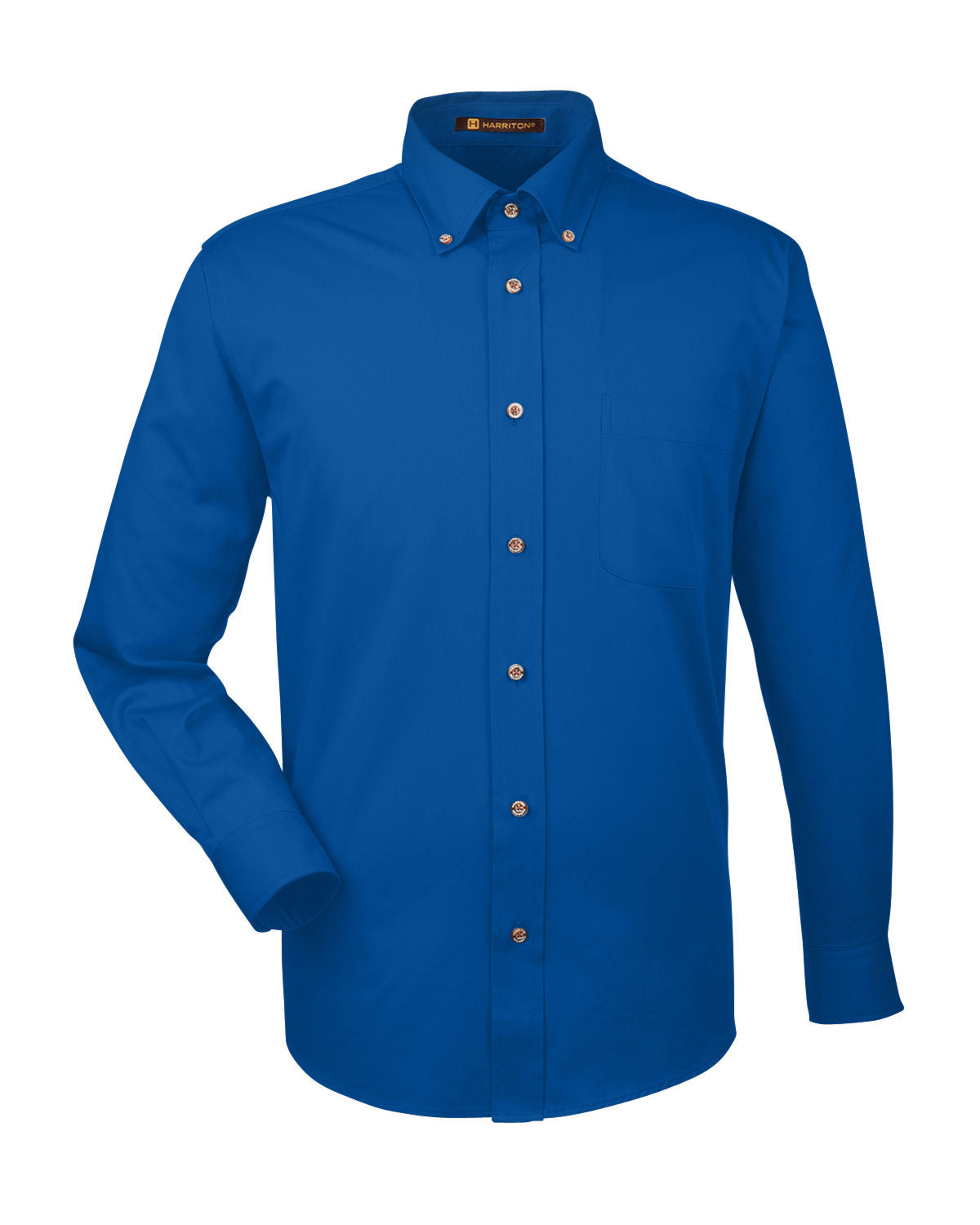 Men Long Sleeve Oxford Shirt