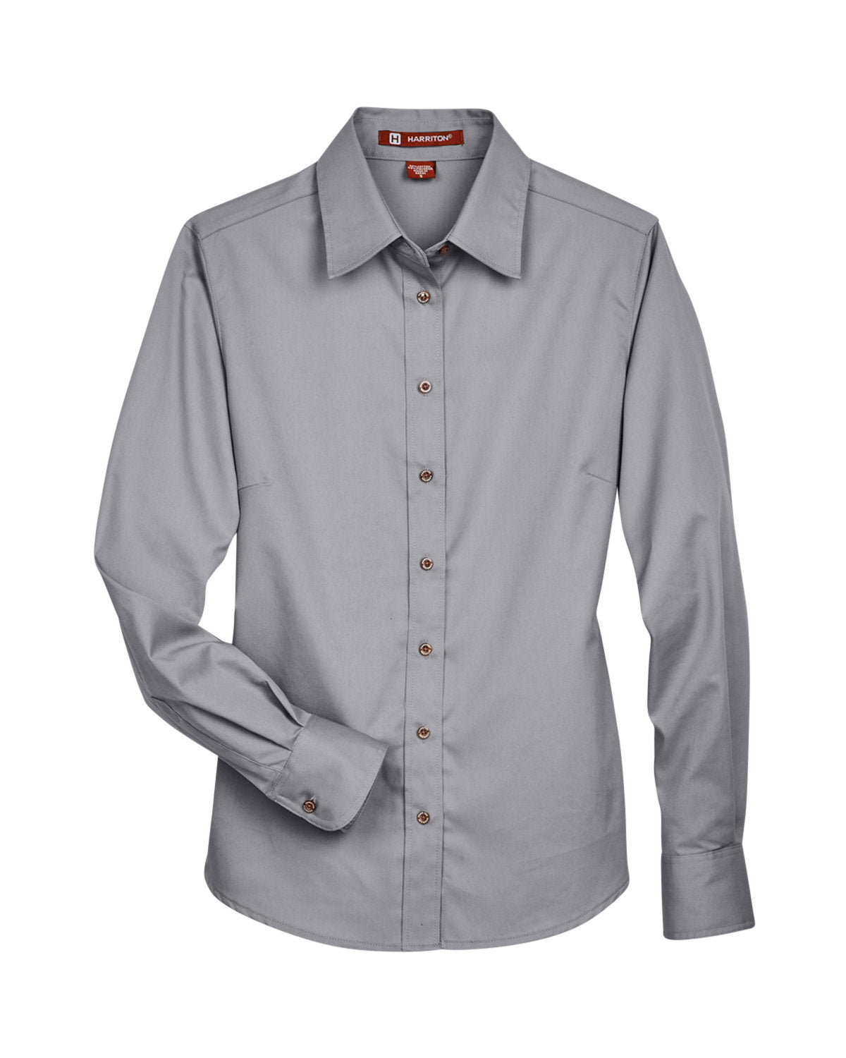 Ladies Long Sleeve Oxford Shirt